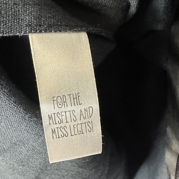 Dolls Kill x CURRENT MOOD Faux Leather Goth Punk Black Pleats Mini Skirt Medium - Picture 6 of 7